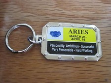 Key Chain - ARIES - NOS metal