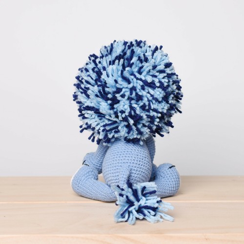 TYRION Lion Amigurumi Crochet, Handmade Lion Stuffed Crochet Toy - Picture 13 of 14