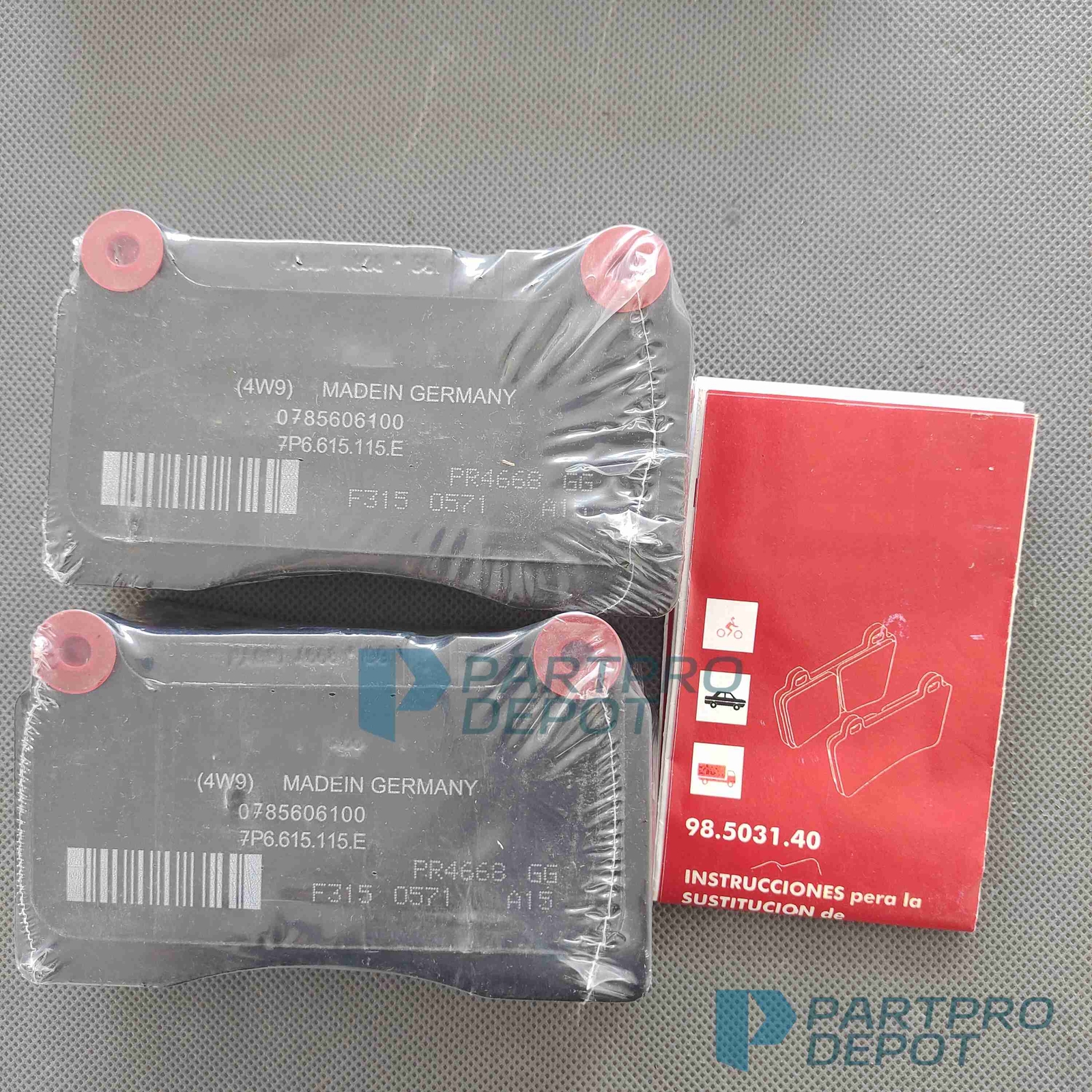 Rear Brake Pad Kit Fit Lamborghini Aventador