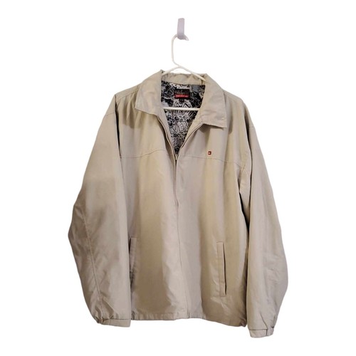 QUIKSILVER Men's XLarge Jacket Cream Zip Up
