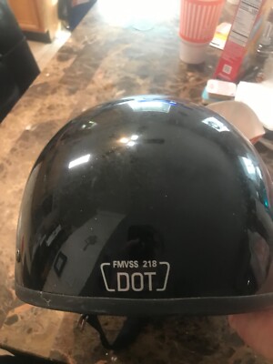 motorcycle helmets black v531 xl model 531bkxl dot fmvss 218 few scratches 