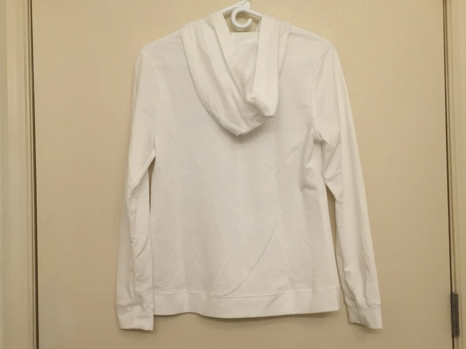 Novo Moletom com Capuz Feminino Noiva Zíper Branco Pequeno Gilligan & Omalley - Imagem 3 de 4