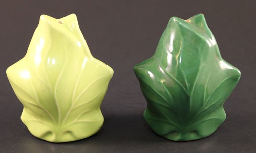 VTG 1950s Franciscan Ivy Salt & Pepper Shakers Seen On I Love Lucy - 第 2/6 張圖片
