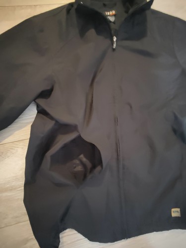 IZOD XFG Windbreaker Jacket Men’s Size Small Black Golf 3/4 Sleeve Full Zip - Picture 5 of 15