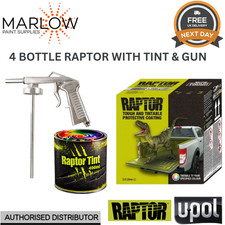 FORD EUROPA A BLUE WAVE TC M U-POL RAPTOR 4 Bottle Kit + 400ml Tint + Raptor Gun