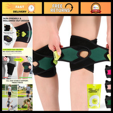 Adjustable Compression Knee Brace for Pain Relief, Support Sleeve with Stabilize