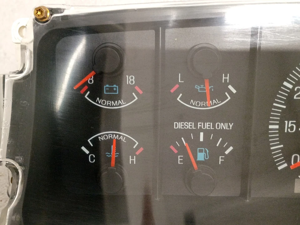 87-91 柴油 Tach 规格簇翻新 F150 F250 F350 野马 — 第 2/4 张图片