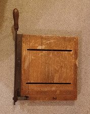 Vintage Dryad of Leicester Guillotine Paper Cutter for restoration