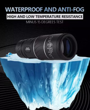 40X60 Monocular Binoculars BAK4 Prism High Power Waterproof Gift  /