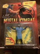 Mortal Kombat Sub-Zero Special Movie Edition Figure Hasbro toy 1994 RARE