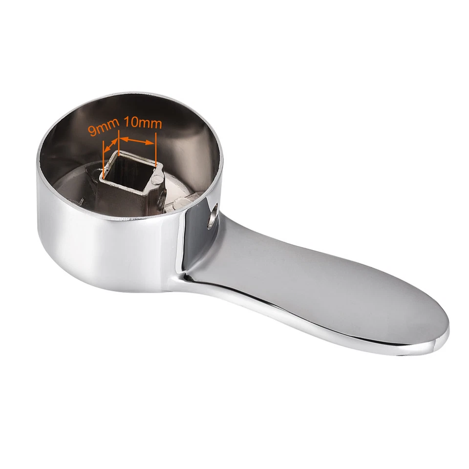 Faucet Lever Handle 35mm Cartridge Universal Replacement Metal Lever Handle Kit - Image 3 of 4