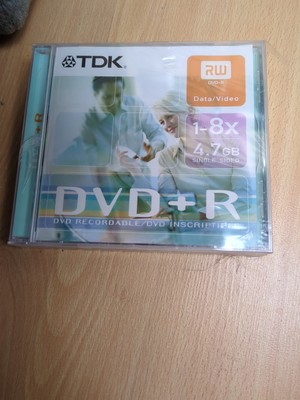 TDK DVD+R 1-8x einseitige Discs 2 Stück