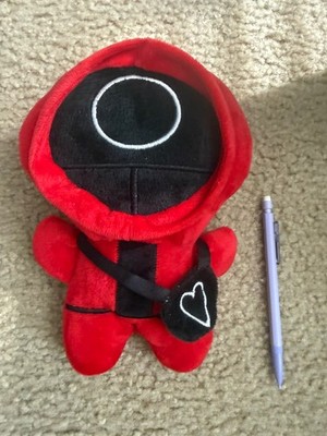 Squid Game Plush Toy  (circle with heart bag)