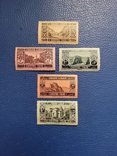 LEBANON 1925 SC# J11-15 MNH TAX POSTAGE DUE J11-J13-J15 Light Toning (B71)