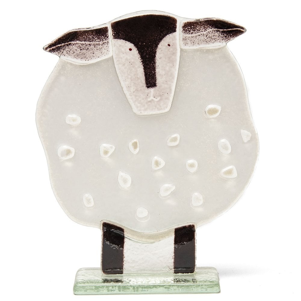 D&J Glassware D & J Glassware Glass Woolly the Sheep Ornament