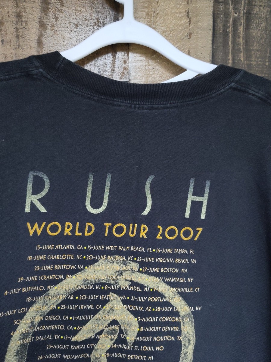 Vintage Rush Snakes And Arrows World Tour 2007 Shirt Men's Size XL