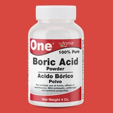 Arymar 100% Pure Boric Powder Granulated, Multi-Purpose Cleaner 4 oz