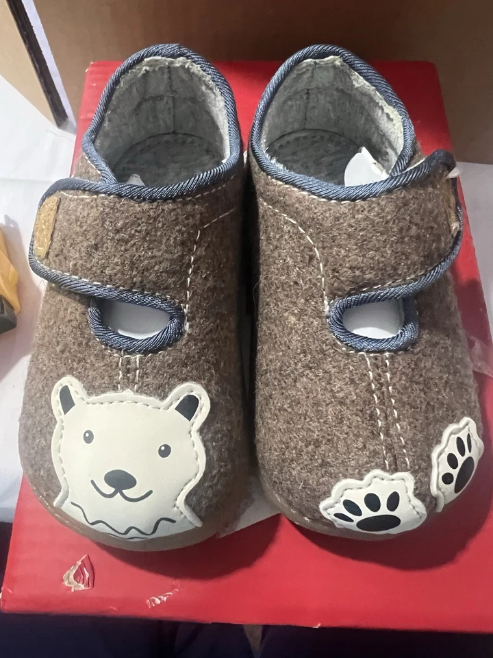 NUEVO See Kai Run Cruz II - Oso Polar Talla 4 Niño Pequeño Zapatos Zapatilla Deportiva - CAJA Foto 4 de 4