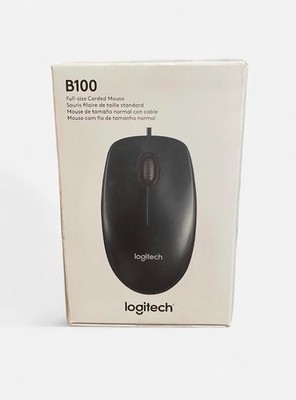 Logitech B100 USB Standard Mouse - 910-001439 New&Boxed