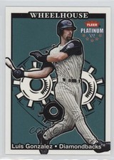 2002 Fleer Platinum Wheelhouse Luis Gonzalez #3WH fm0