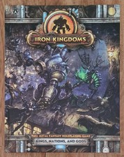 RPG Book Iron Kingdoms Kings Nations and Gods by Privateer Press