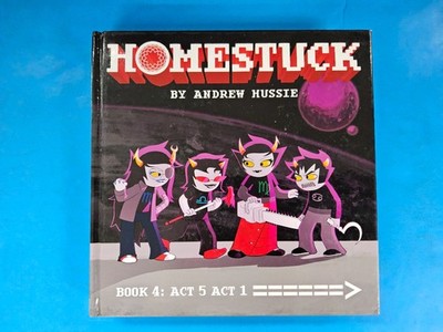 HOMESTUCK HC Book 4 Act 5 Act 1  ~ Andrew Hussie Hardcover VIZ View Photos & Des