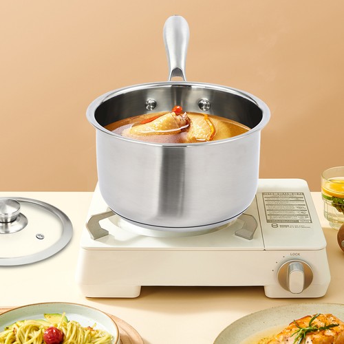Double Layer  Stainless Steel Saucepan With Steamer And Glass Lid,sauce Pan - Afbeelding 2 van 20