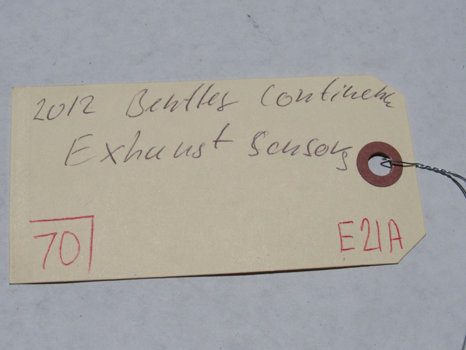 Bentley Continental GT 2013 Exhaust Gas Temperature Sensor Set 11-18 *:O