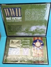 WWII 1945 Victory Coin & Stamp Collection with Silver Mercury Dime and US Stamps