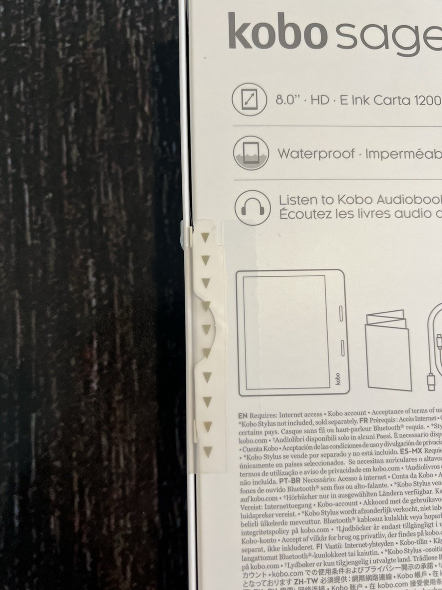 Kobo Sage 32GB, Wi-Fi, (Unlocked) 8 inch E-Book Reader