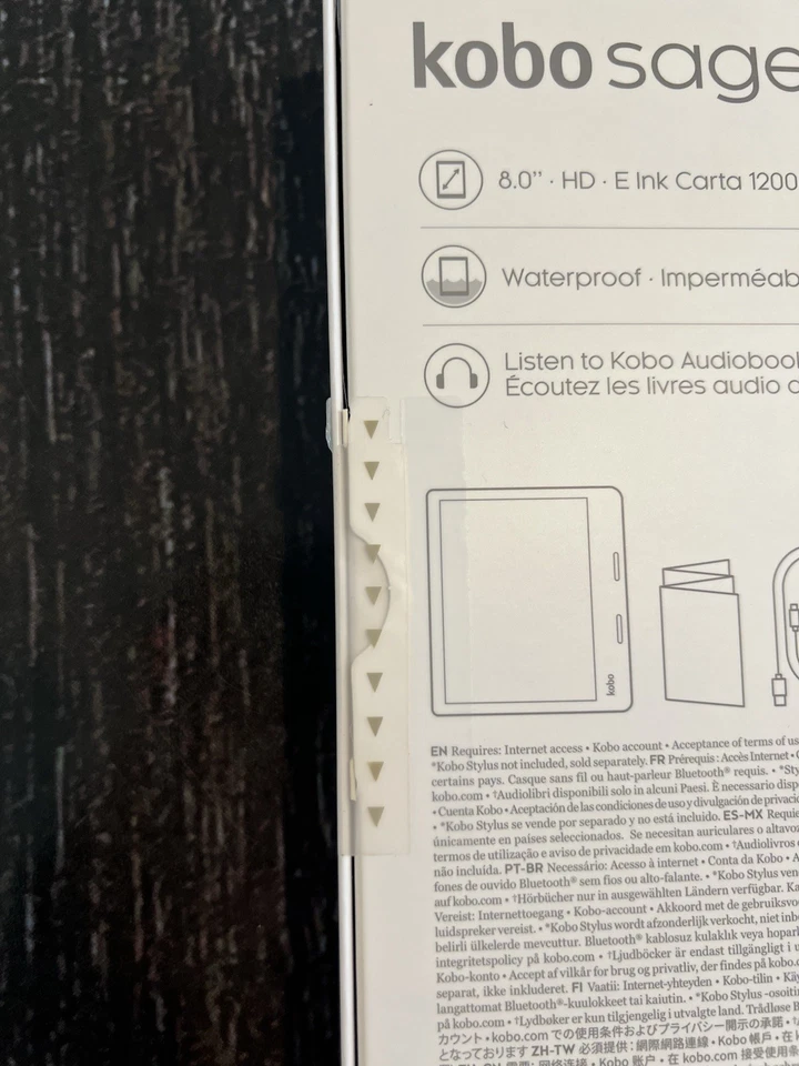 Rakuten Kobo Sage eReader (Brand New & Sealed) - Image 3 of 3
