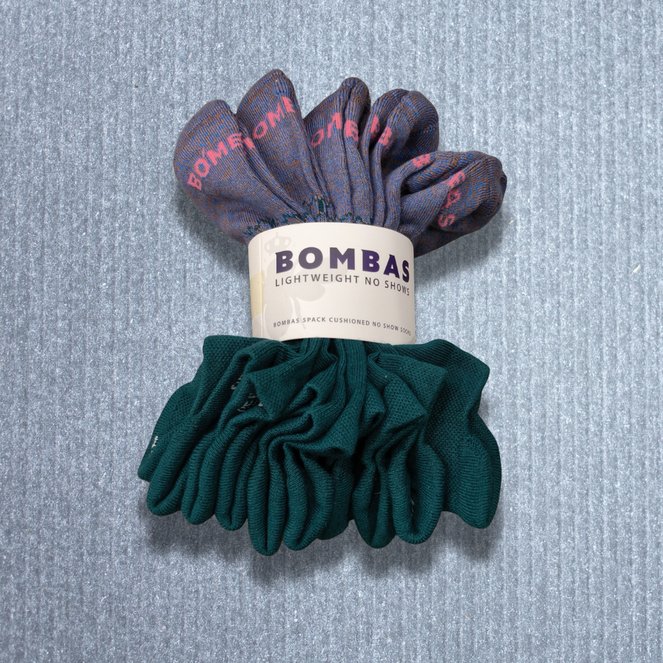 [AUTHENTIC] Bombas Tri-Block Socks - 5 Pairs Women's - S, M, L - Multi ...