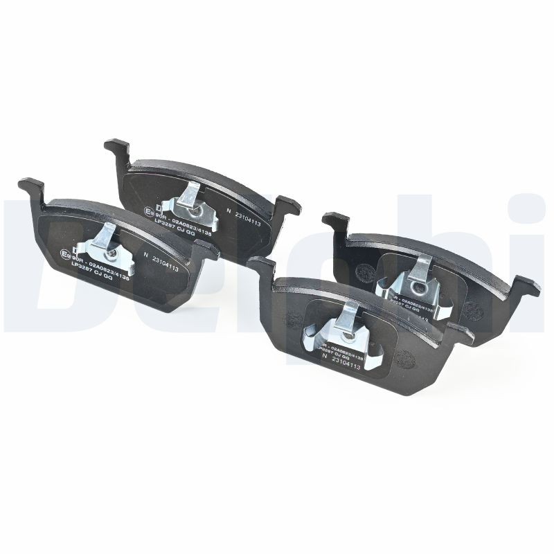 Kit de plaquettes de frein DELPHI LP3287 pour des trajets urbains sereins