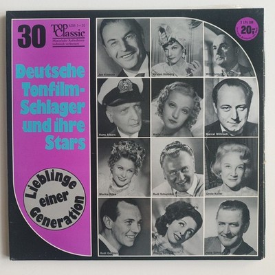 3 LP Lieblinge einer Generation 30   Deutsche Tonfilmschlager Und Ihre Stars NM