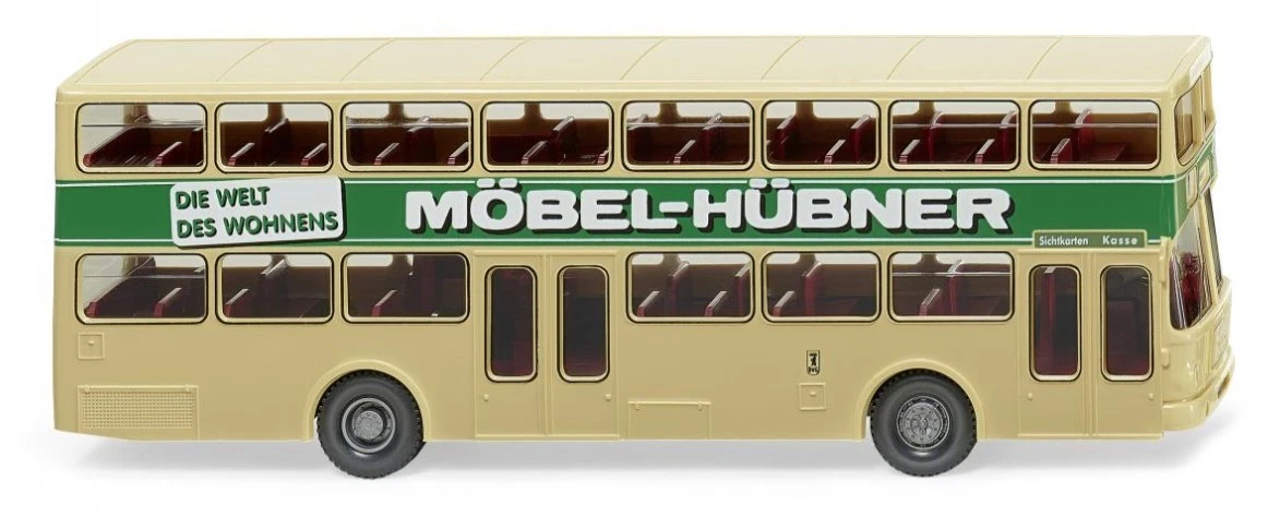 Bus à Impérial MAN D 89 McDonald’s - WIKING 1/87 HO - Miniature Neuve
