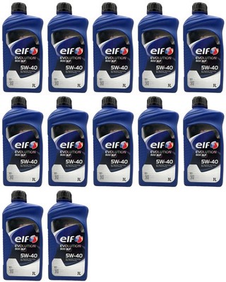 12l ELF Evolution 900 NF 5W-40 Motoröl ACEA A3/B4 API SL/CF VW 502.00, VW 505.00