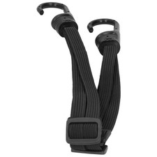 ¸Elastic Rope Fixing Strap 2 Hooks Bungee Cord For Motorcycle Helmet Luggage