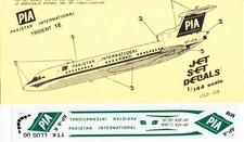 JET SET DECALS JSD-113 1/144 scale Pakistan International Triednt 1E