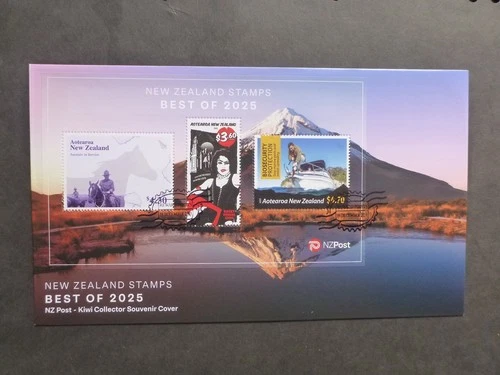 NEW ZEALAND 2025 Best Of 2025 Set 3 Mini Sheet First Day Covers