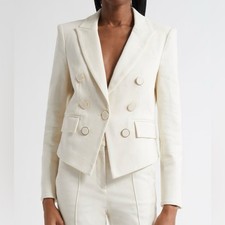 Veronica Beard Diego Stretch Cotton Dickey Jacket Size 6