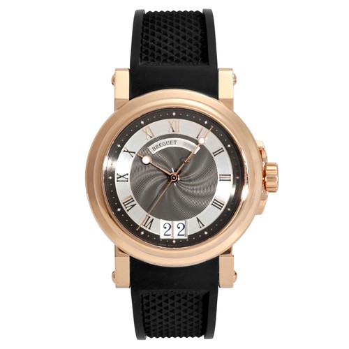 Breguet Marine II Large Date 5817BR/Z2/5V8 Gray / silver Dial