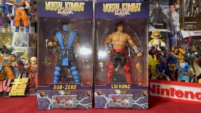 2025 McFarlane Toys Mortal Kombat Klassic: SUB-ZERO & Liu Kang Action Figures