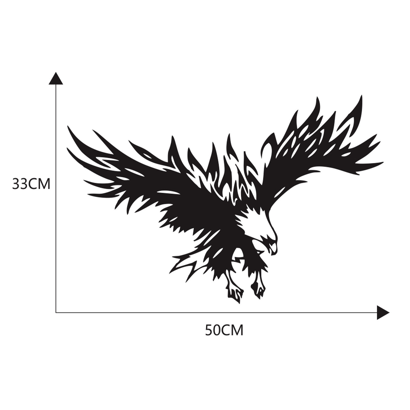 Eagles Car Decal DIY Styling Decorative Eagle Graphic Car Sticker Universal Auto