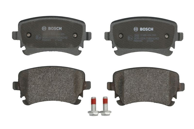 Kit plaquettes de frein BOSCH haute longévité pour A6 2.0