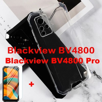 Case Cover + Tempered Glass Screen Protector For Blackview BV4800 SE BV4800 Pro