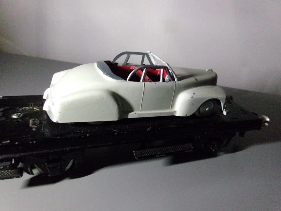 MERCURY Lincoln Continental convertible su Vagone scale 1/40 Made in Italy - Immagine 3 di 4