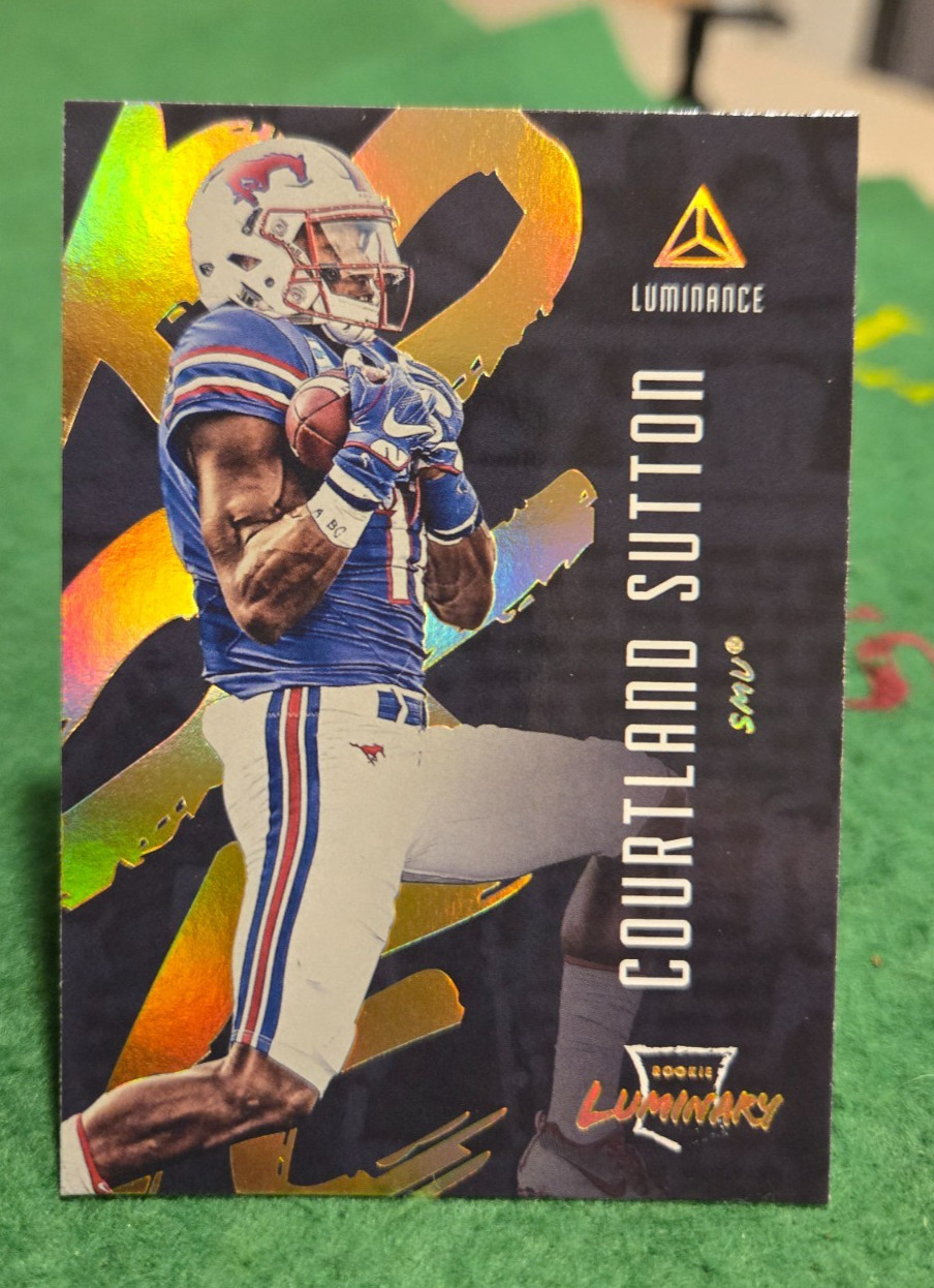 2018 Panini Luminance Football - Luminary Courtland Sutton Rookie Card #5 (RC)