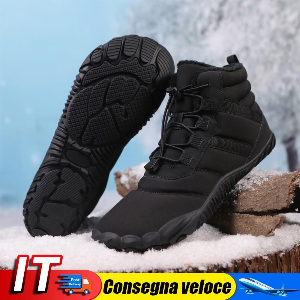 KEEN Scarponi da neve invernali Scarpe da arrampicata antiscivolo addensate per uomo