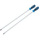 BGS 74538 Schraubendreher-Satz, extra lang, Schlitz Kreuzschlitz PH 450mm 2-tlg.