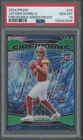 2024 Panini Prizm Fireworks Green #24 Jayden Daniels RC Rookie Gem Mint PSA 10